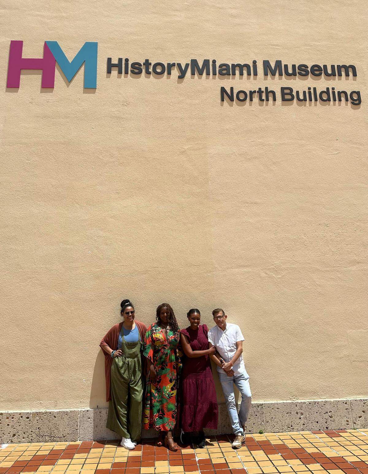 Juggerknot Theatre will present its latest site-specific theater project, ‘Miami Bus Stop Stories: Tropical Dreams’ in January at HistoryMiami Museum. From left, participating playwrights and directors Tai Thompson, FranceLuce Benson, Tamilia Woodard and Juan C. Sanchez.