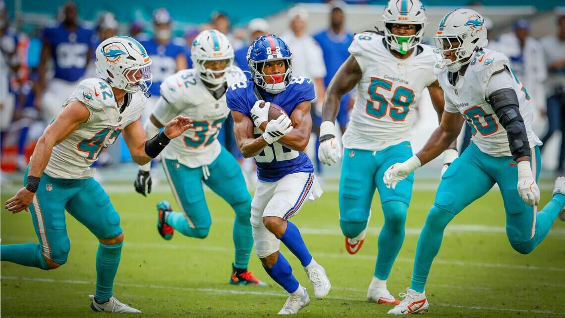 Dolphins’ Hafley sizes up where things stand after lopsided loss to Giants