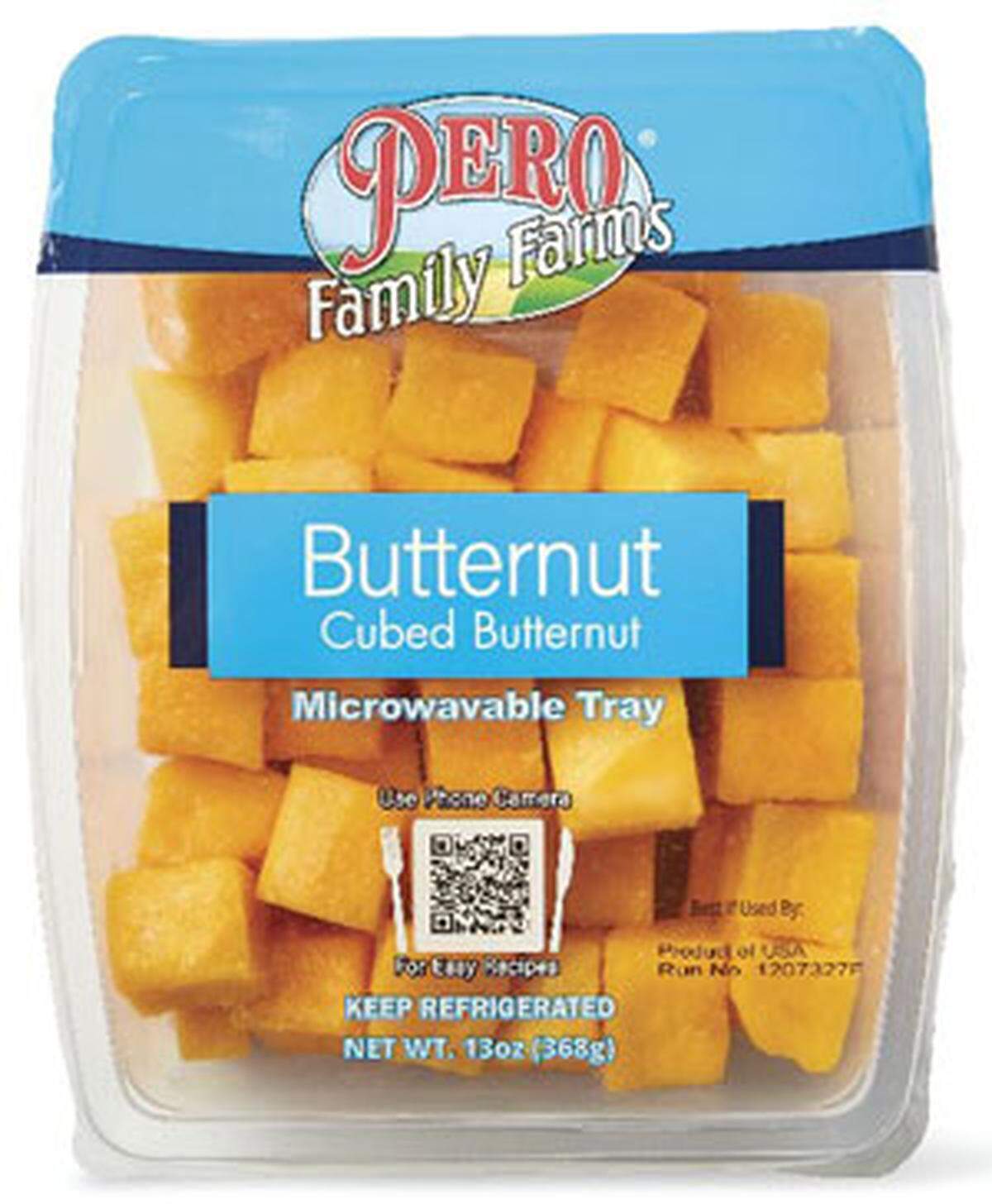Pero Family Farms Butternut Squash Cubed Tray