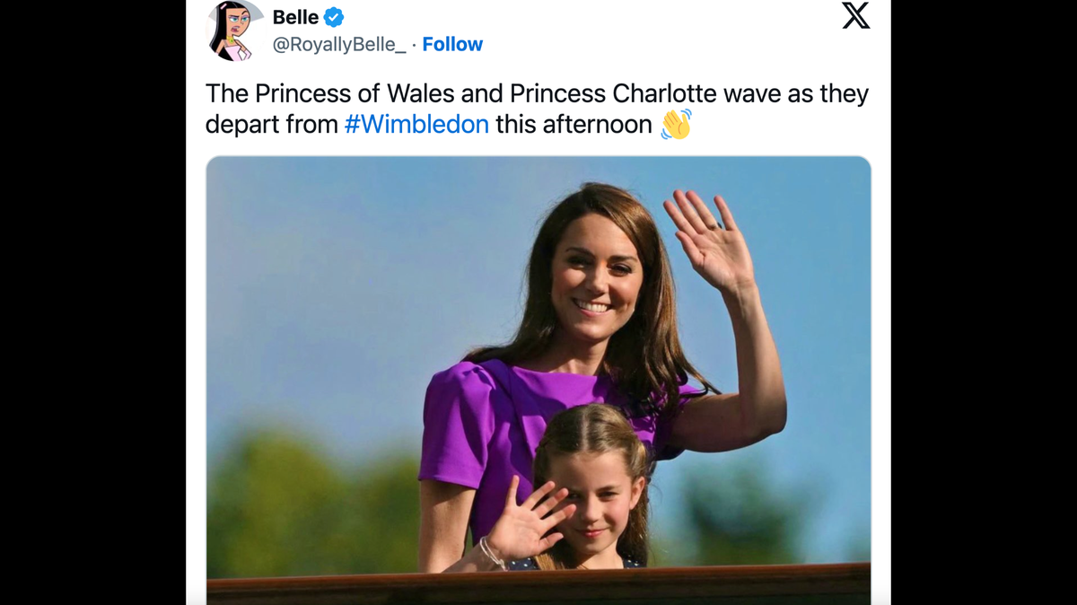 Fans in awe over photo of Princess Charlotte looking at Princess Catherine while receiving standing ovation