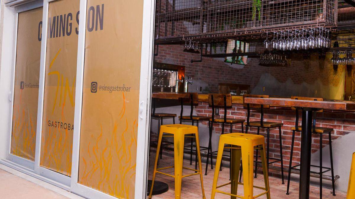 Sins Gastrobar is opening soon in Miami Shores.