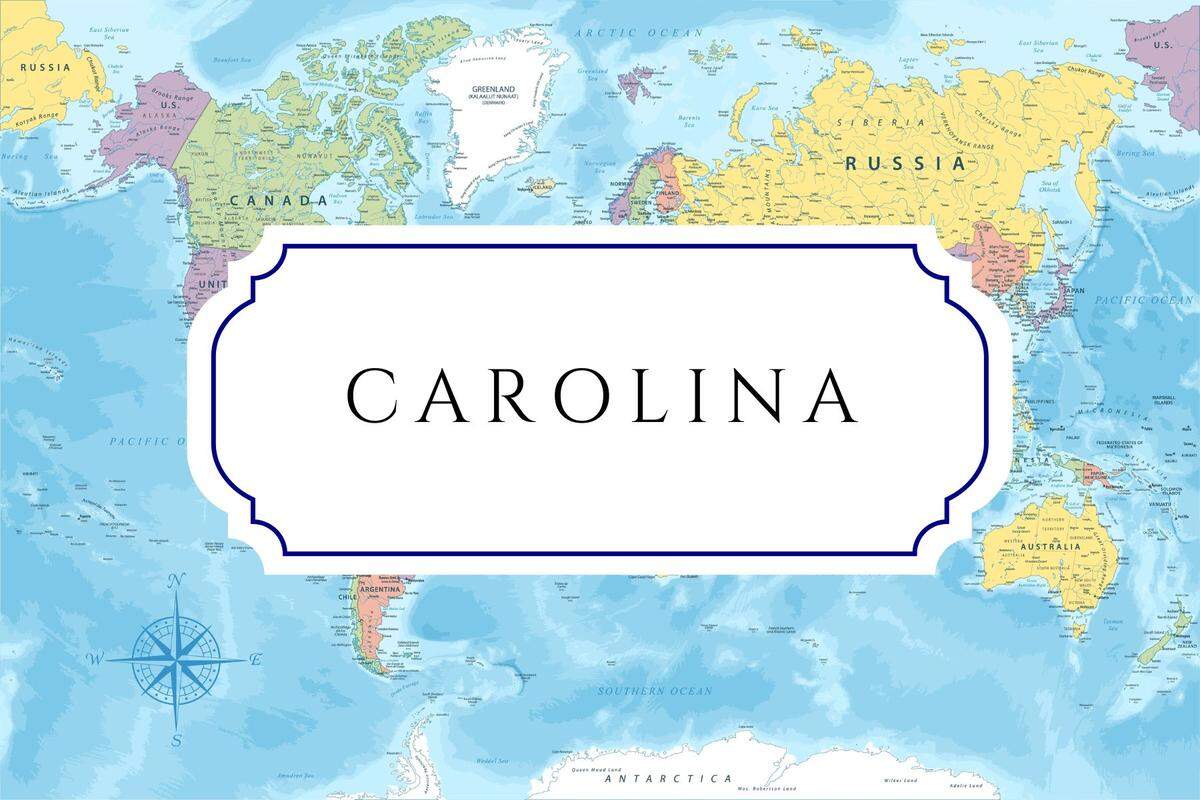 place names for girls carolina