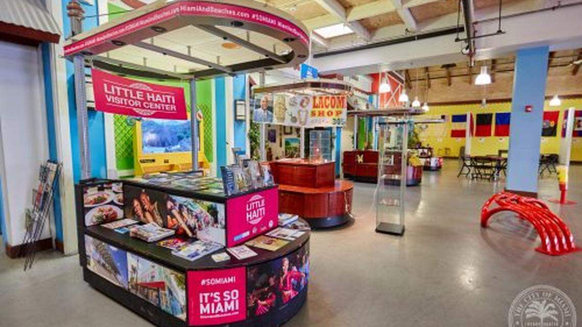 Inside the Caribbean Marketplace.