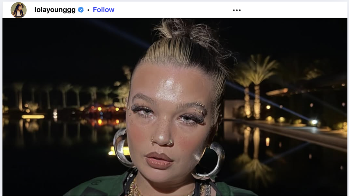 Lola Young speaks out after collapsing on stage at music festival.