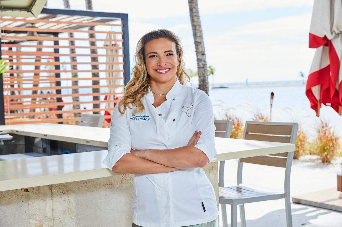 Chef Donatella Arpaia, known for being the head judge on the Food Network’s “Iron Chef America” and “Next Iron Chef,” has opened Noma Beach at Redfish at the historic Matheson Hammock Park location.