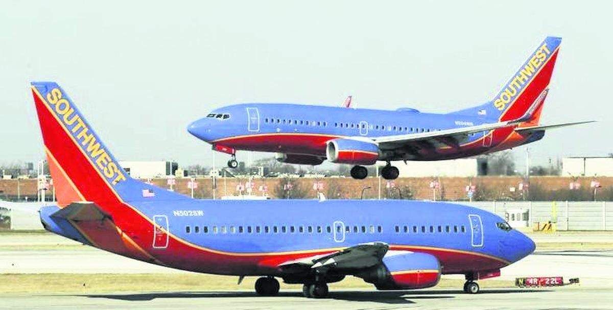 Southwest planes.