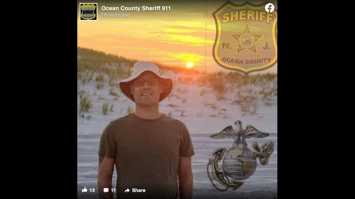 A police sergeant, husband and father of four sons died in the hospital from COVID-19 in New Jersey. He was an officer of the Ocean County Sheriff’s Office.