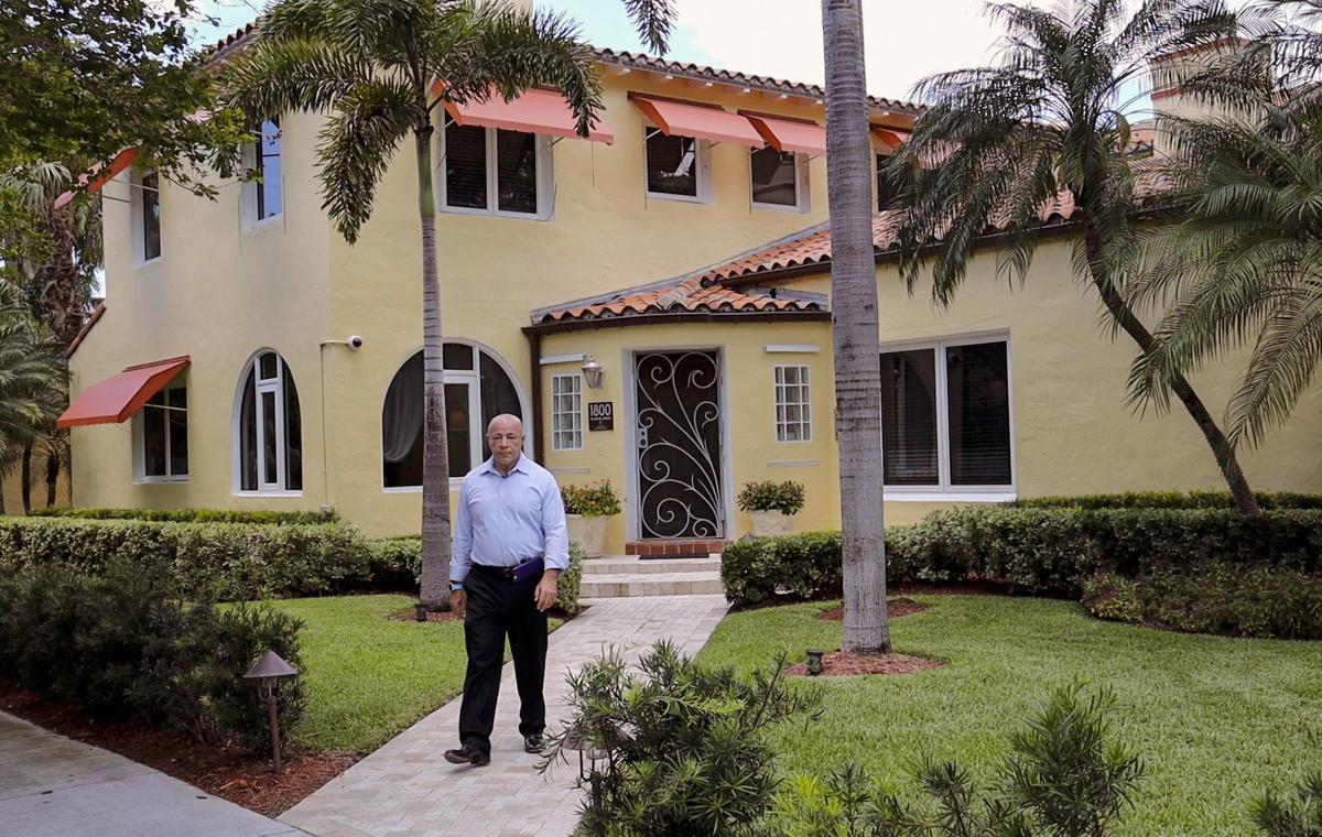 Richard Silverman outside his Palm View home on Tuesday, April 23, 2019.