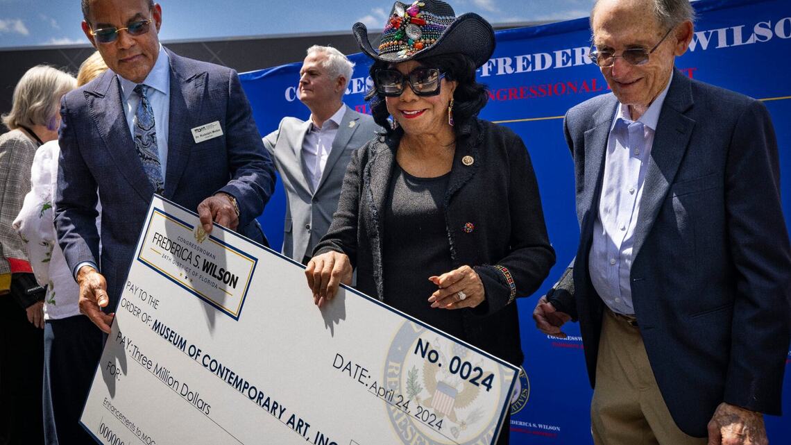 North Miami’s contemporary art museum just got a $3 million check from the government