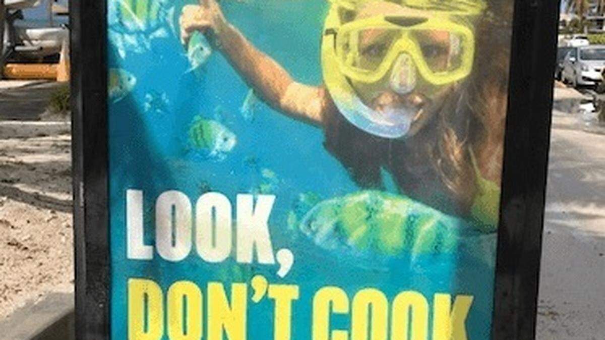 A new ad campaign by PETA asks people in Key West to stop eating fish.