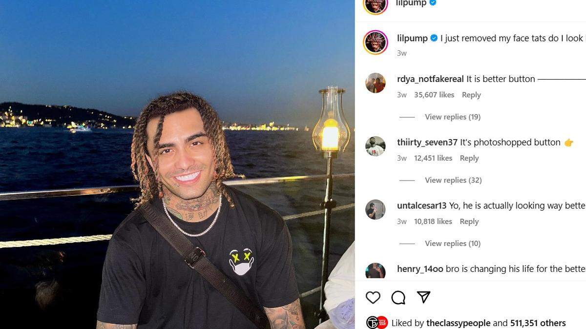 Lil Pump/Instagram screenshot