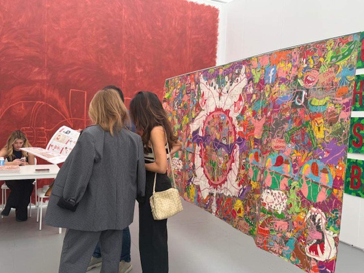 La Cometa gallery at UNTITLED features work by Camilo Restrepo