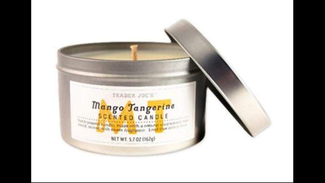 Trader Joe’s Mango Tangerine Scented Candle