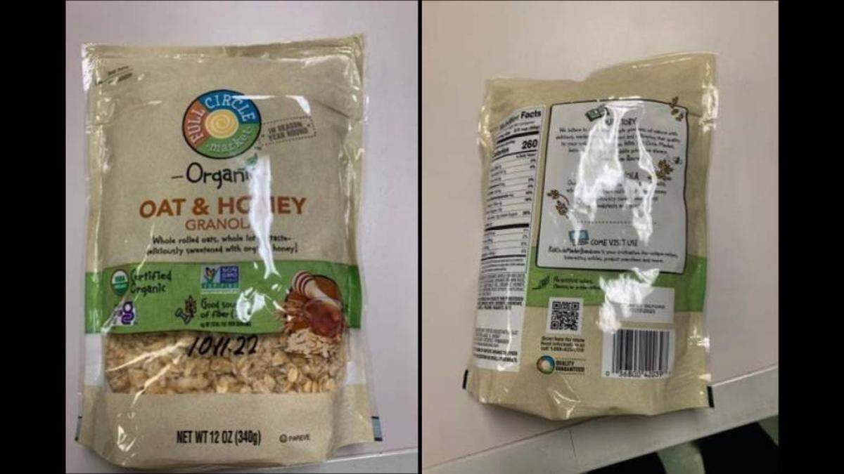 Bakery on Main recalled over 14,000 pounds of organic granola sold in Winnie-Dixie and Fresco y Más as it might cause allergic reactions.