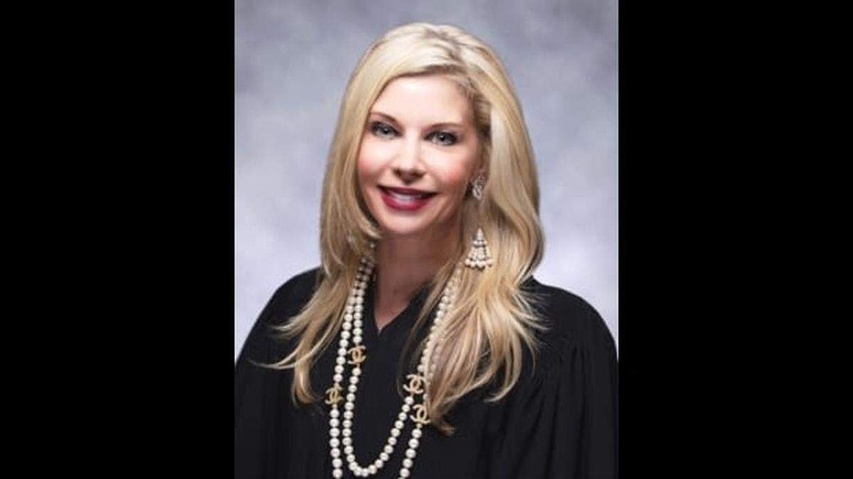 Judge Bronwyn Miller, a judge on Miami’s  3rd District Court of Appeal. A state oversight panel found her texts ‘appear to be coercive’ and questioned her impartiality.