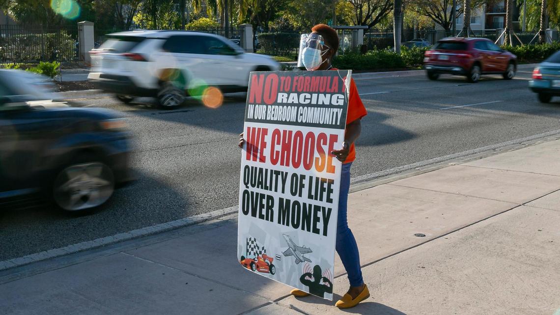 Miami Gardens passes Formula One resolution despite resident protests