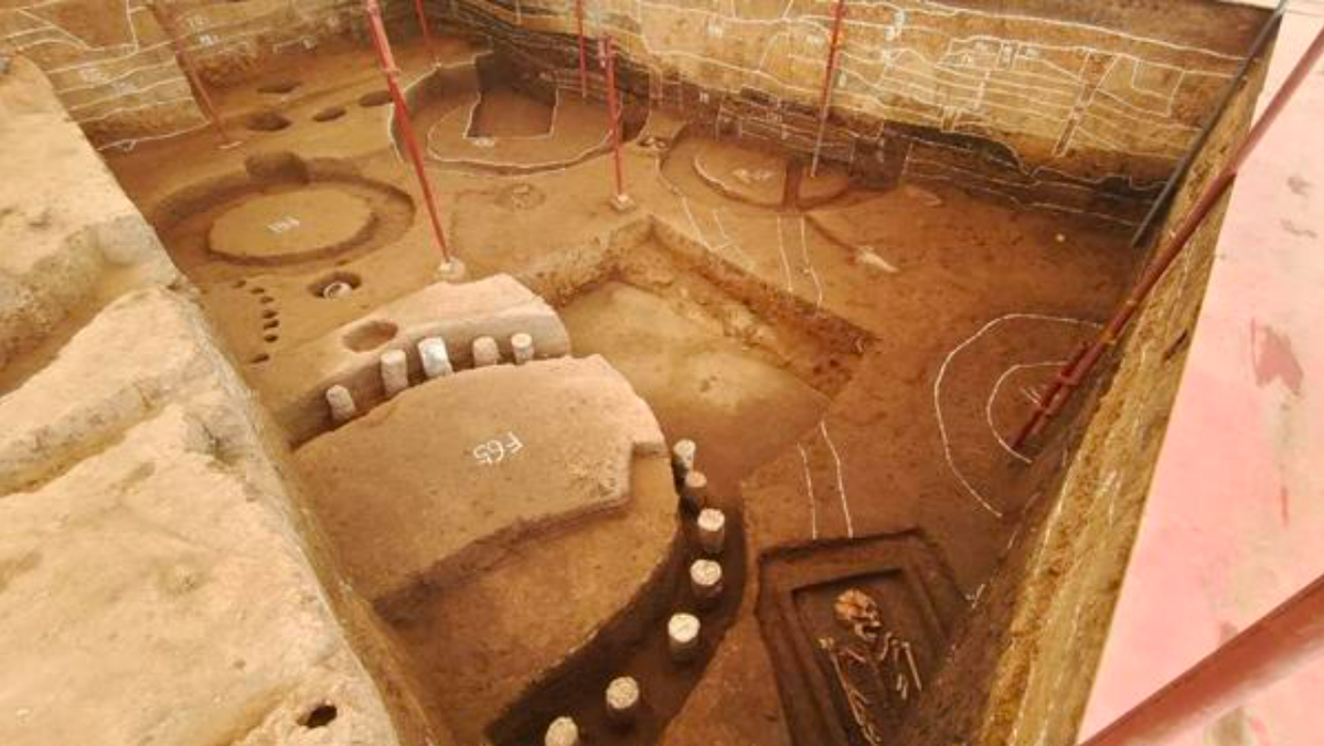 Some of the granary sites.
