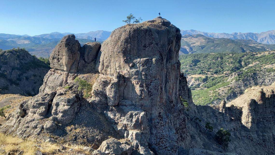 A towering stone fortress, that was once the site of ritualistic sacrifices, was discovered in a desolate eastern region of Turkey, researchers said.