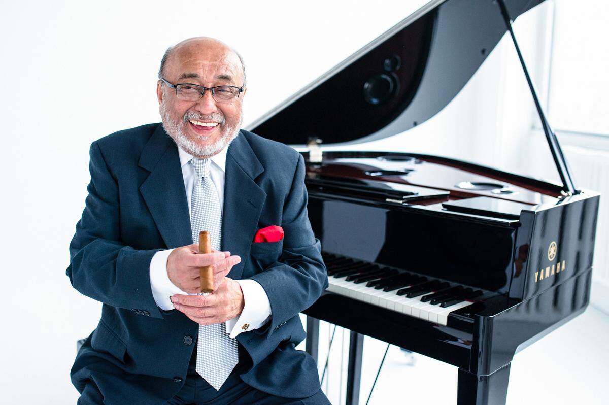 Pianist Eddie Palmieri, 81, is considered the dean of Latin Jazz.