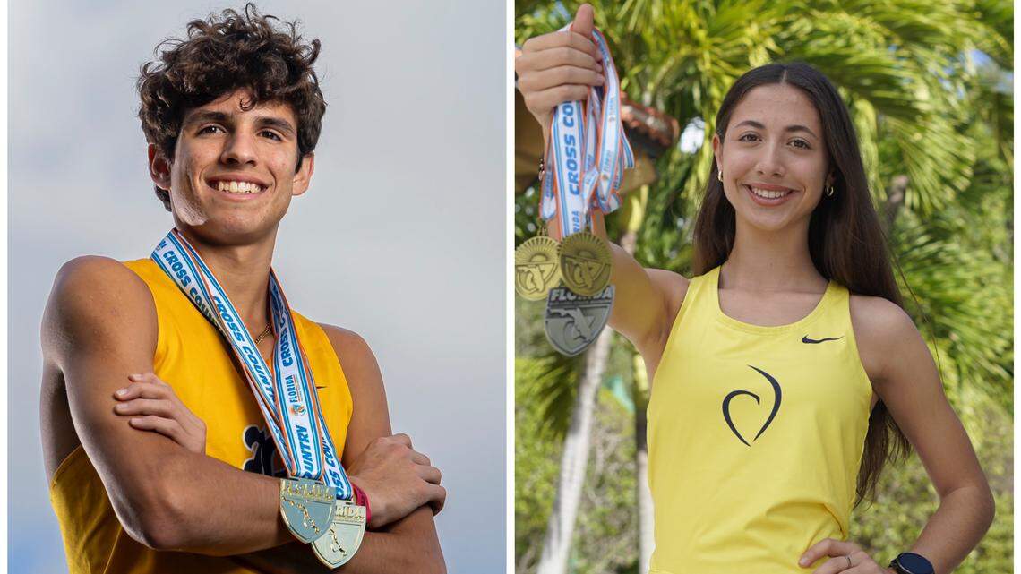 Belen Jesuit’s Mantecon and Carrollton’s Hernandez are Dade Runners of the Year