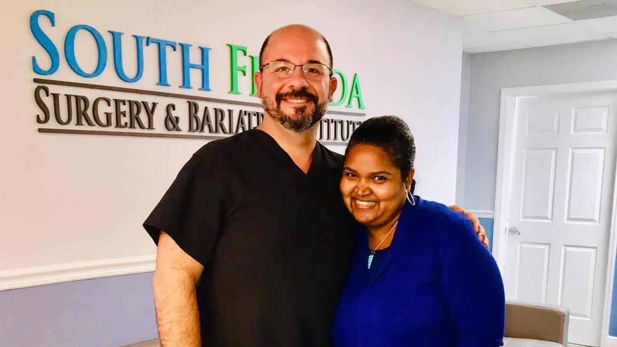 Dr. Eric Valladares, the doctor who diagnosed Shannon Lee-Sin with colon cancer when she was 29.
