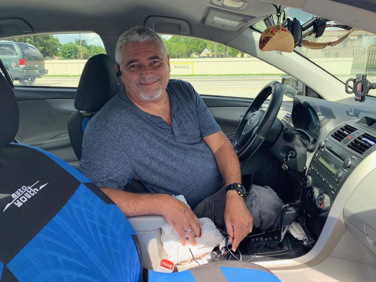 Ricardo Rodriguez, an Uber driver, said he was working when he heard about the 99 cent gas. Turning off the app, he drove right over and got in line, he said.