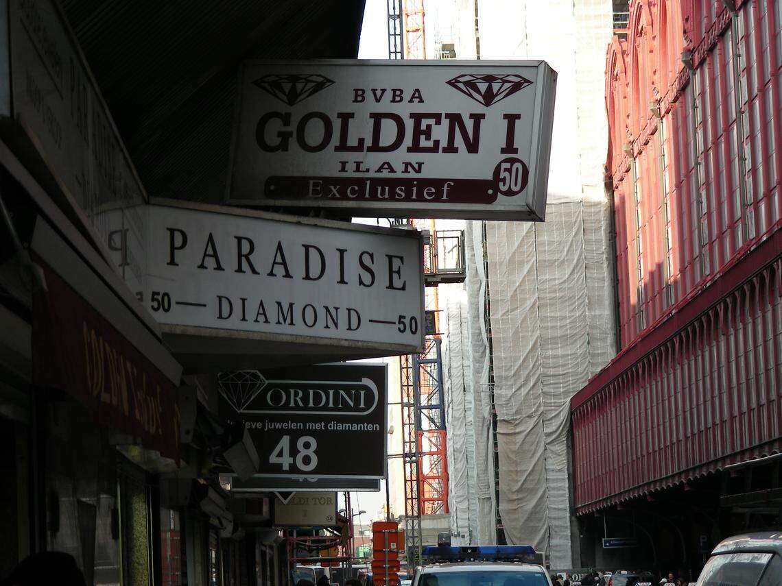 Antwerp’s ‘Diamond District’ has doubled in recent years as a destination for gold from Venezuela.