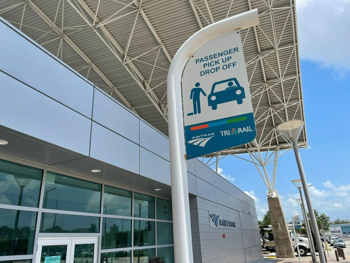 The Amtrak logo may be on the sign at the Miami International Airport transportation depot, but Amtrak trains haven’t run service there since the facility opened in 2015. Now the federal railway operator is taking steps needed to launch service there, but it’s not known if a decision has been made to actually run Amtrak trains at MIA.
