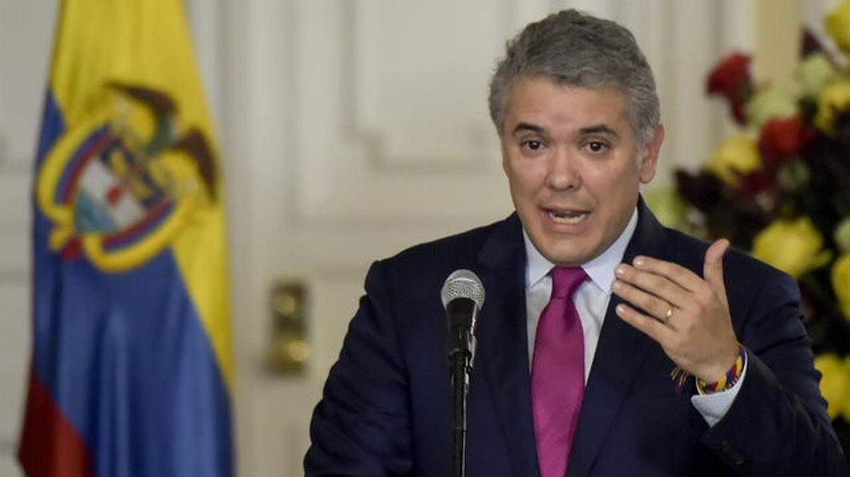 Colombian President Ivan Duque has aggressively pursued drug trafficking in his country.