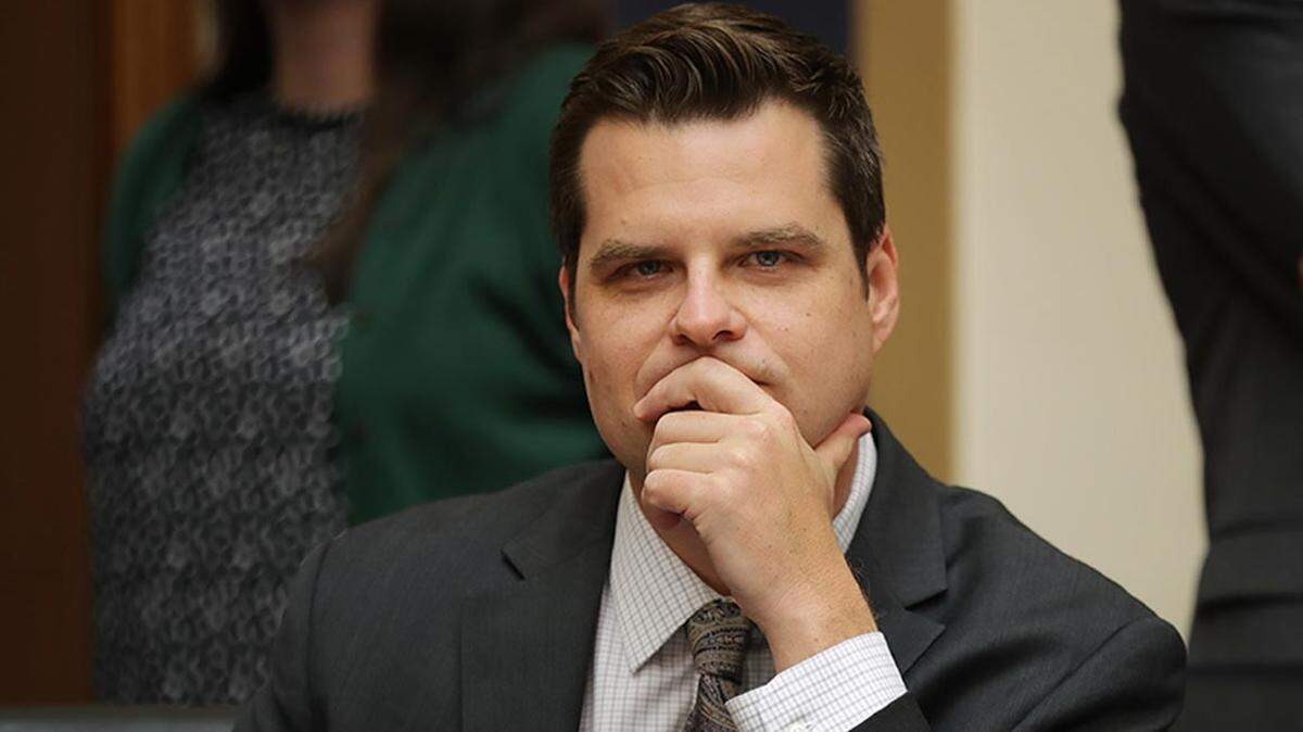 U.S. Rep. Matt Gaetz was appointed to the House Armed Services Committee as a freshman in 2017.