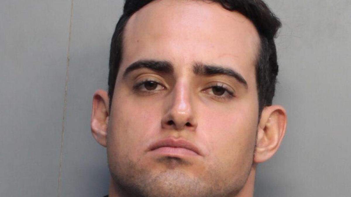 Thales Ferreira, 27, who was charged with the muder of his ex-girlfriend and another man, was captured by police on Thursday just as he was boarding a plane to Brazil.