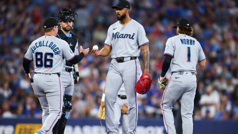 Marlins’ lopsided loss to Blue Jays keyed by ex-OF Jesus Sanchez’s grand slam