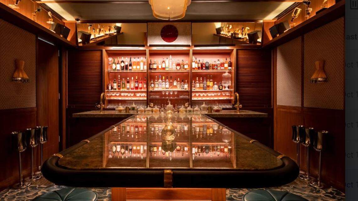 Monterrey Bar at The Standard in Miami Beach.