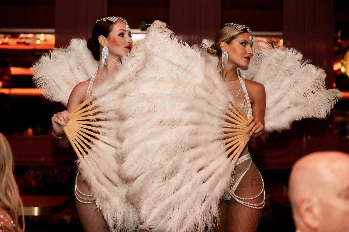 Performers at a Marion Thursday Soiree in Brickell.