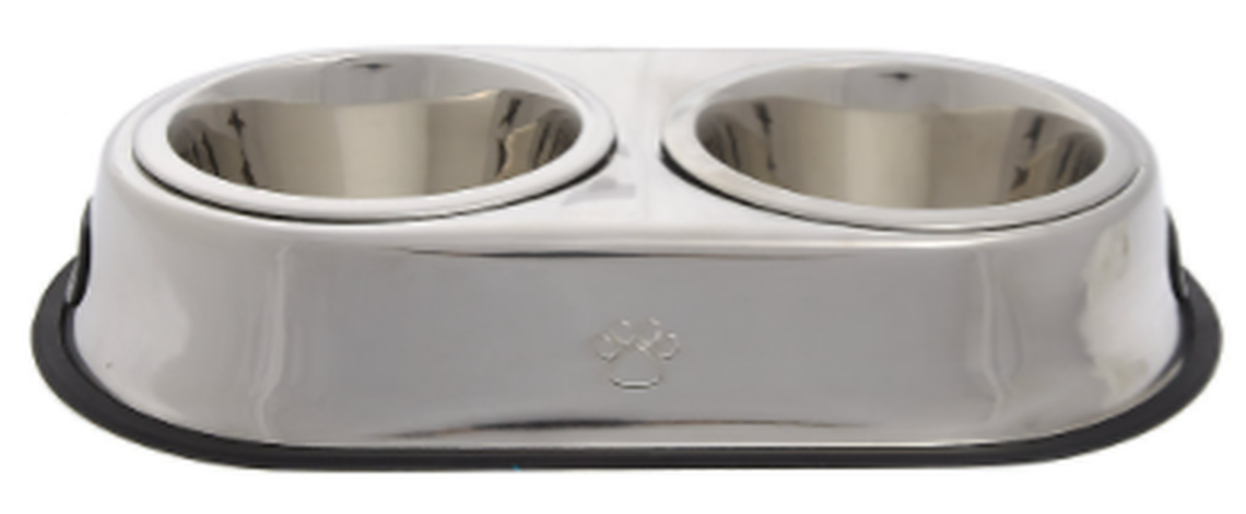 The recalled Top Paw Double Diner Dog Bowl