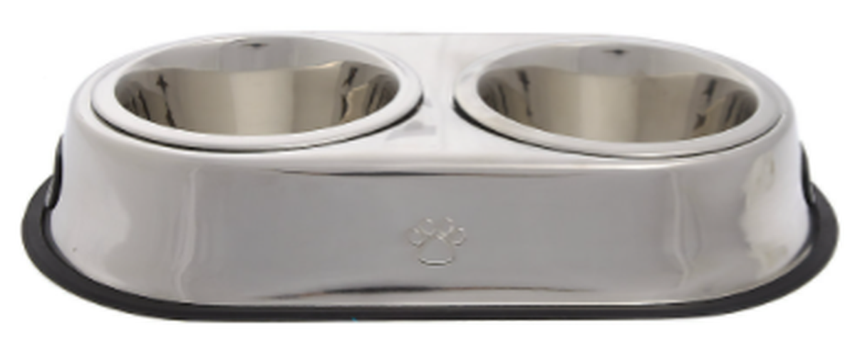 The recalled Top Paw Double Diner Dog Bowl