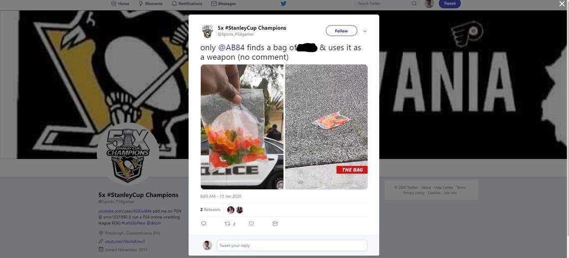 NFL free agent Antonio Brown got into a confrontation with Hollywood police Monday morning that ended with him cursing at them and shaking a bag of gummy penises at officers. No one was arrested, police say.