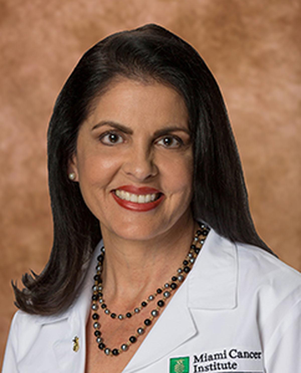 M. Beatriz Currier, M.D., serves as the director of the Cancer Patient Support Center at the Miami Cancer Institute, part of Baptist Health South Florida.