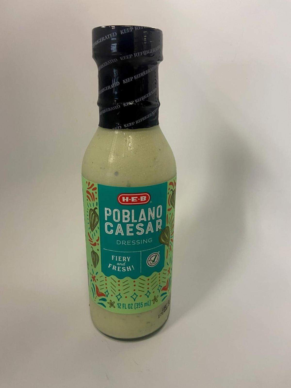 H-E-B Poblano Caesar Dressing.