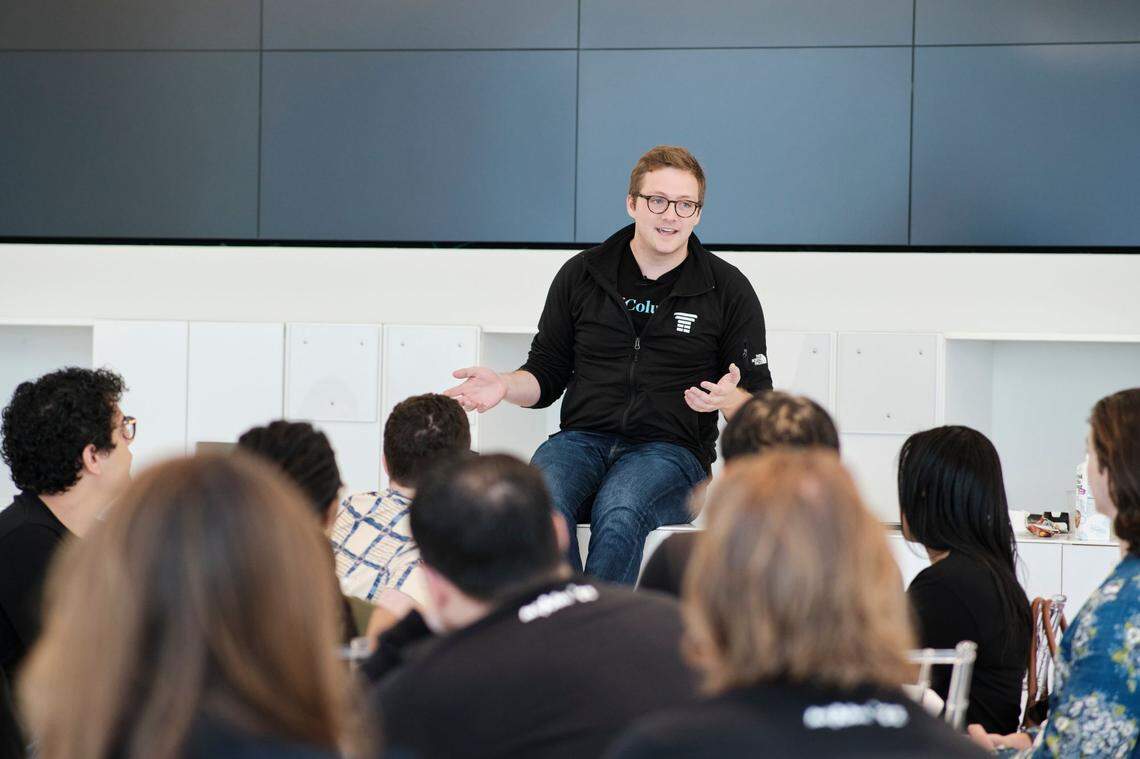 Jake Seaton founded Column, a Miami software startup focused on the future of public notice. Column helps governments, law firms and citizens place public information required by law to be published by local media. Rodrigo Gaya Villar/Gayaman Visual Studio