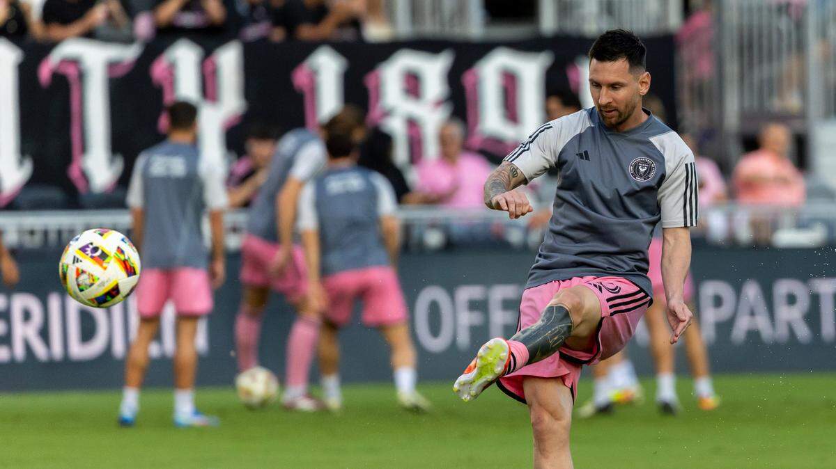 Foto de archivo. La posibilidad que Lionel Messi juegue en el choque por la punta entre el Inter Miami y el Philadelphia Union se incrementó luego que el crack participara en una práctica, el martes en la mañana en Fort Lauderdale.
