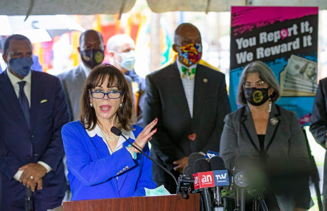 Miami-Dade State Attorney Katherine Fernandez Rundle may eventually decide whether to charge anyone criminally in the Surfside condo collapse.