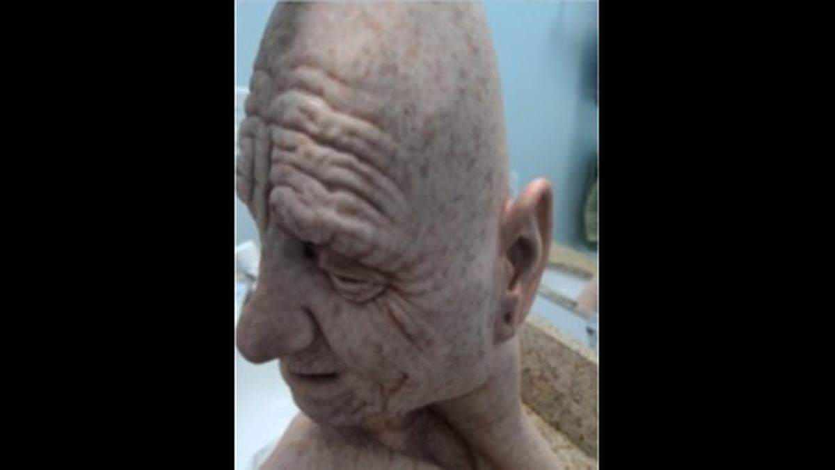 The latex mask Korsiak requested, according to prosecutors.