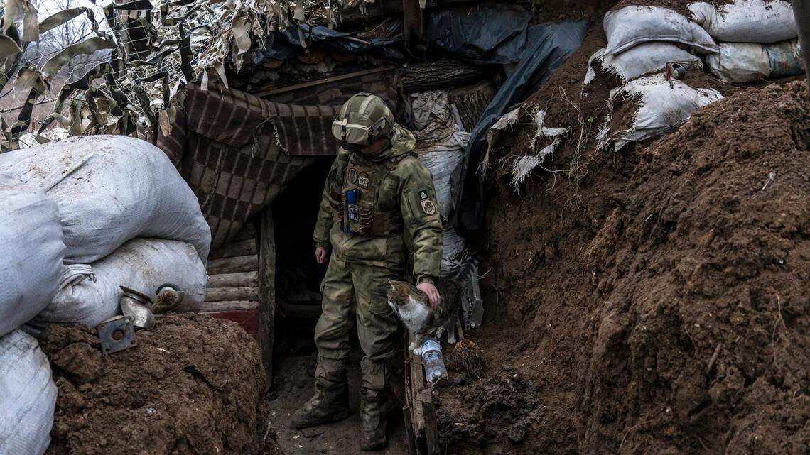 The Russian military buildup along the border with Ukraine heightens worries that Russia intends to invade the Donbas region.