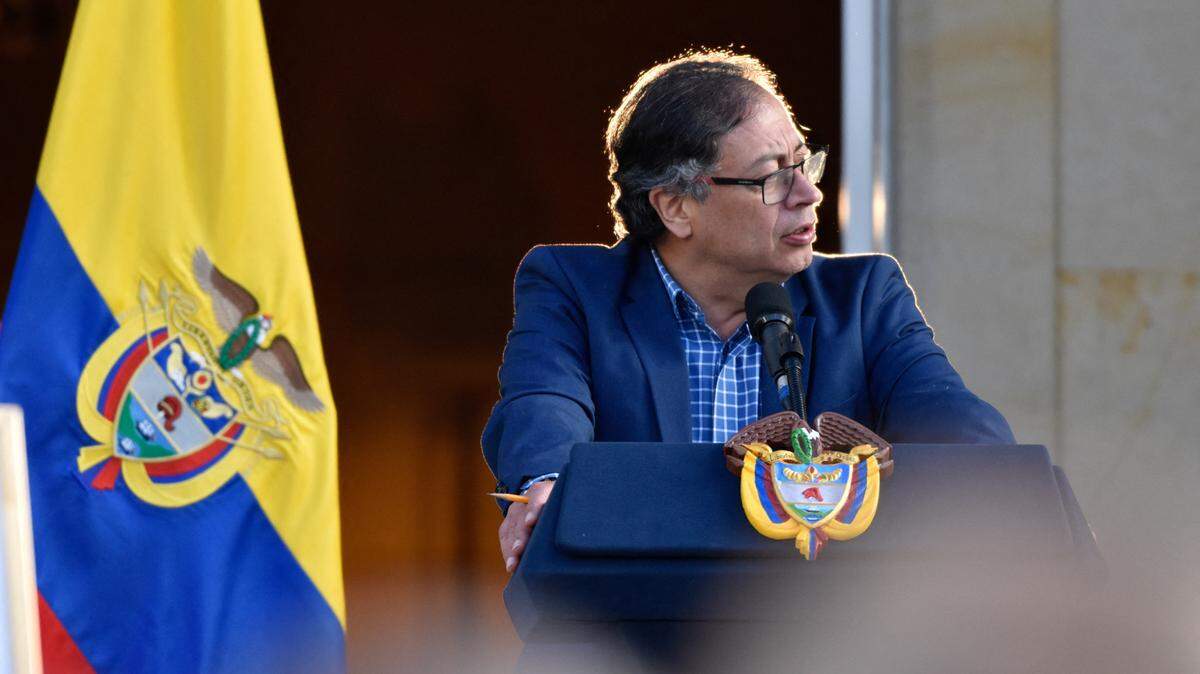 Colombian President Gustavo Petro in Bogota, Colombia, on July 4.