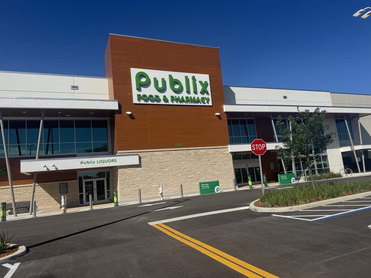 Publix opened its rebuilt new mall anchor store in Briar Bay across the street from The Falls at 13005 SW 89th Place on Thursday, Feb. 27, 2025.