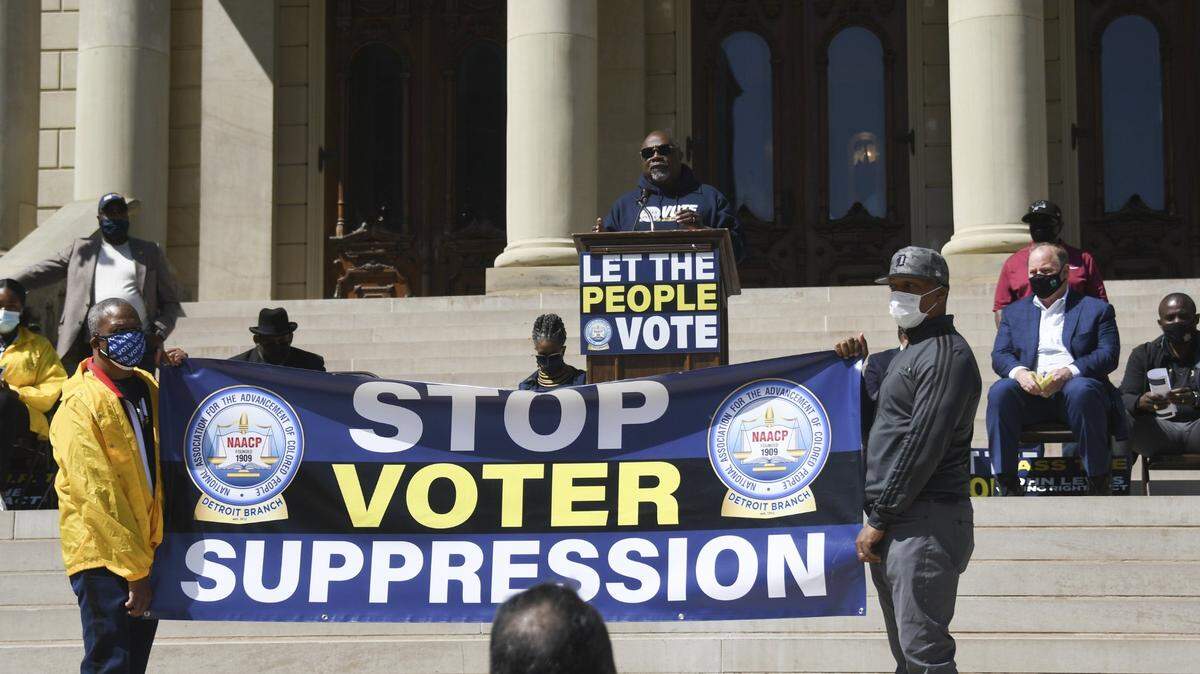 More states are enacting voter-suppression laws on residents, especially to cut into the Black vote.