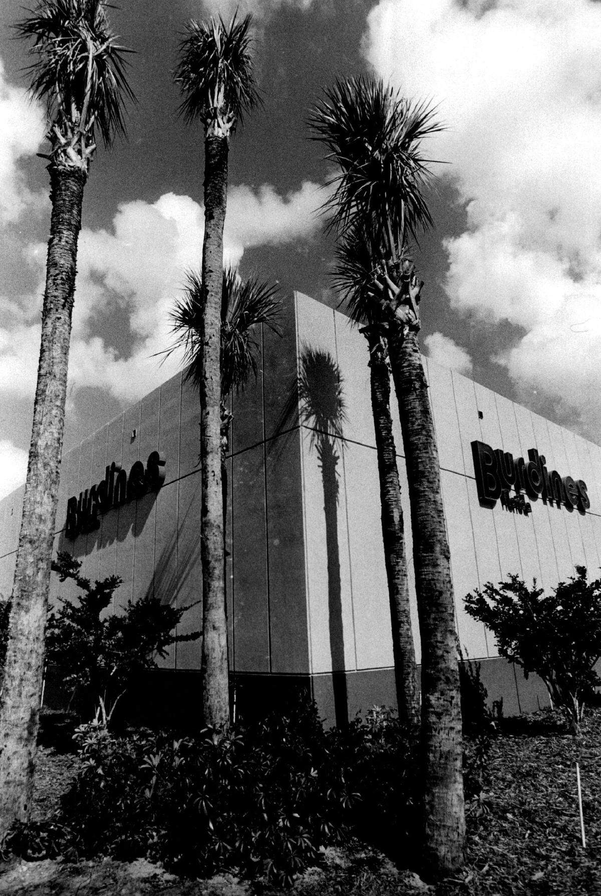 In 1984, Burdines at the Coral Square Mall in Coral Springs.