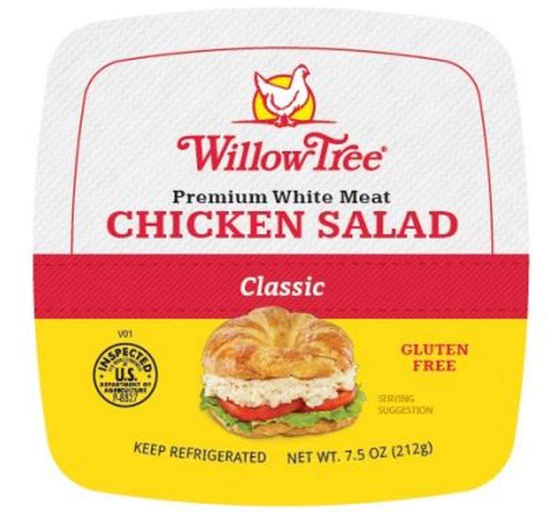 Label for Willow Tree Premium White Meat Classic Chicken Salad