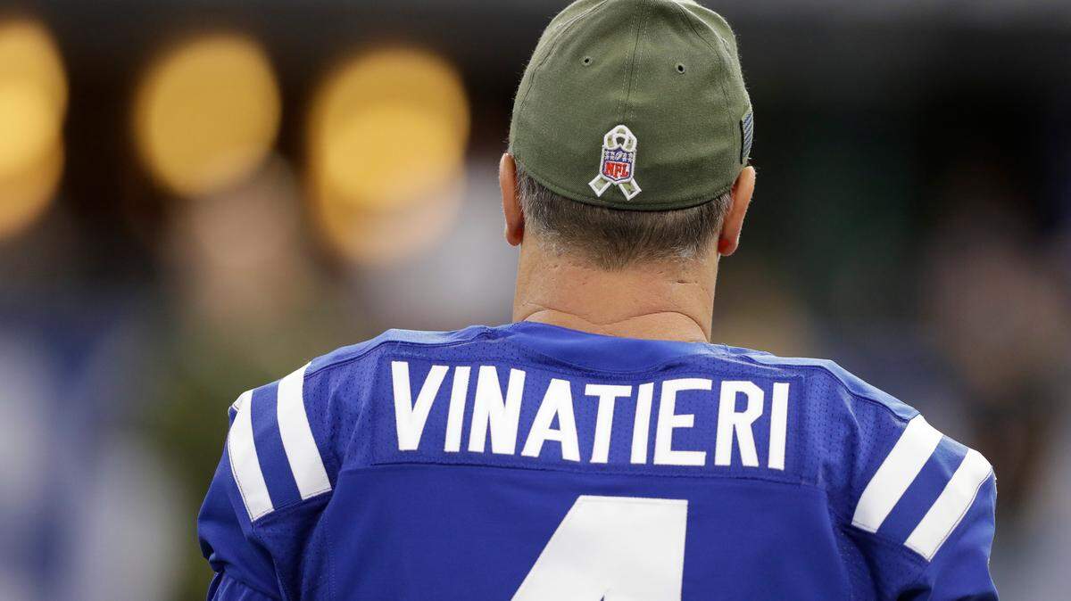 Colts kicker Adam Vinatieri: No. 4 on the roster, but No. 1 in the record books.
